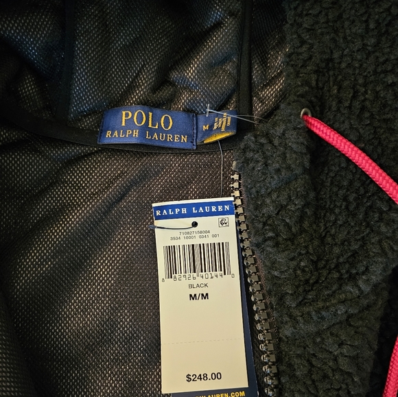 Polo Ralph Lauren Sherpa Zip up hoodie - Picture 2 of 6